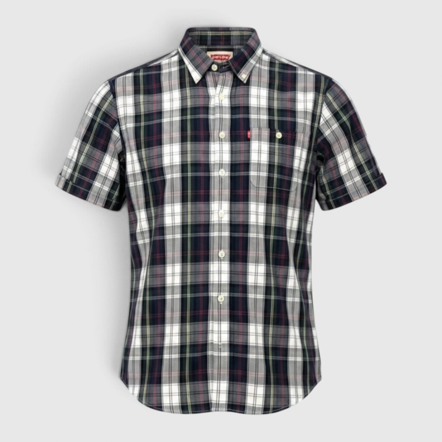 Levi’s Ανδρικό Καρό Κοντομάνικο Πουκάμισο / Pre-Owned